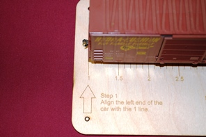 HO Scale Rolling Stock Weight Rule