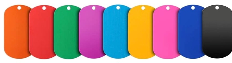 Dog Tag Colors